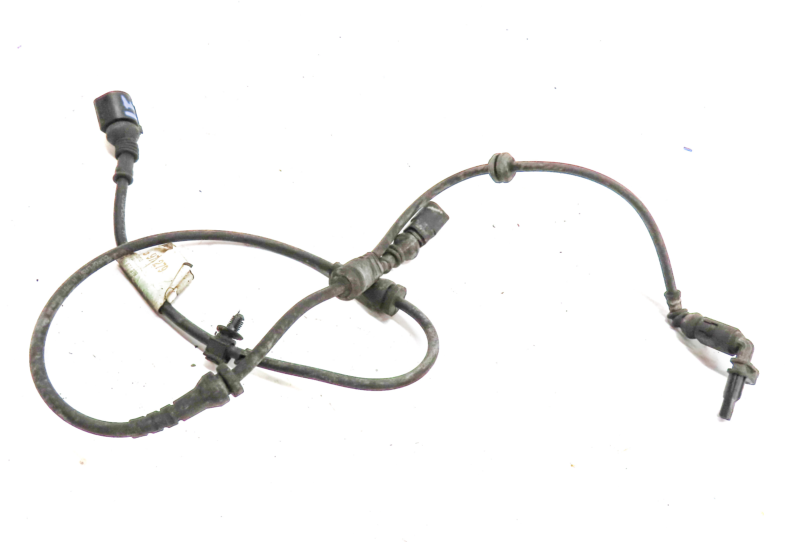 2013 AUDI Q7 (4L) FRONT LEFT DRIVER WHEEL SPEED SENSOR WIRE WIRING HARNESS — exact item pictured